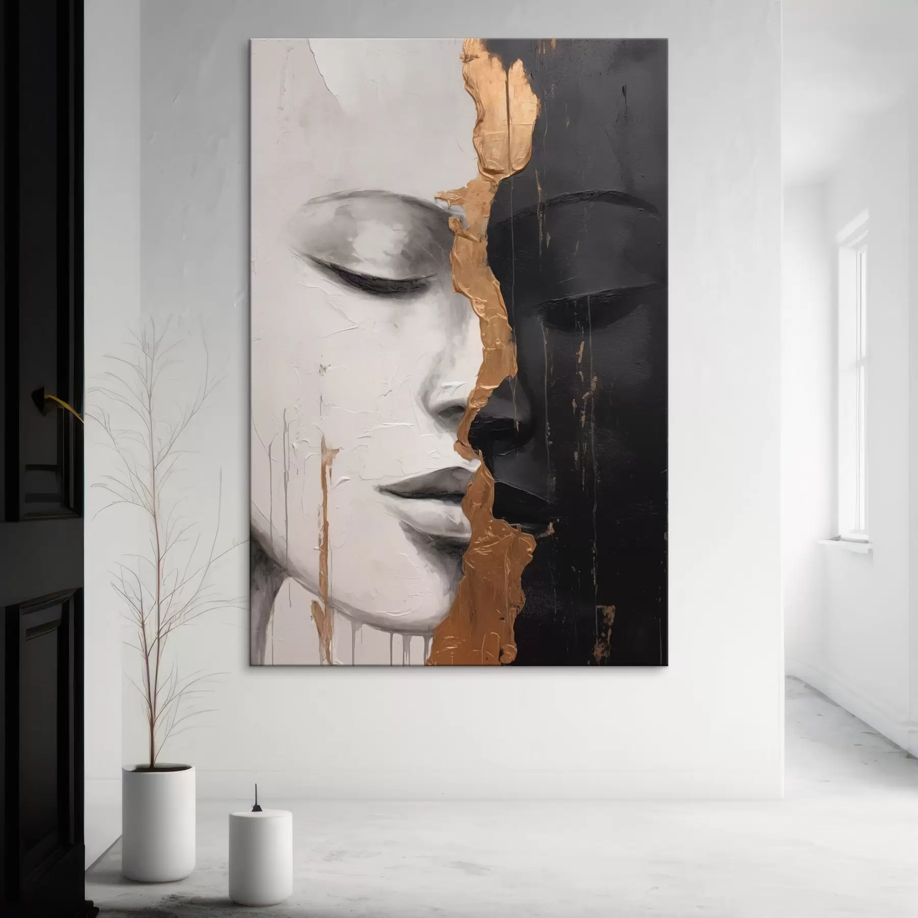 Pilt Mustad ja valged näod s43471