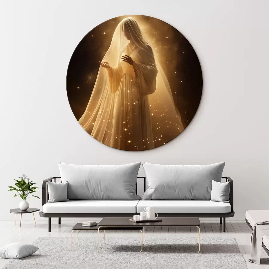 Pilt Tüdruk kleidis tumedal taustal r43470