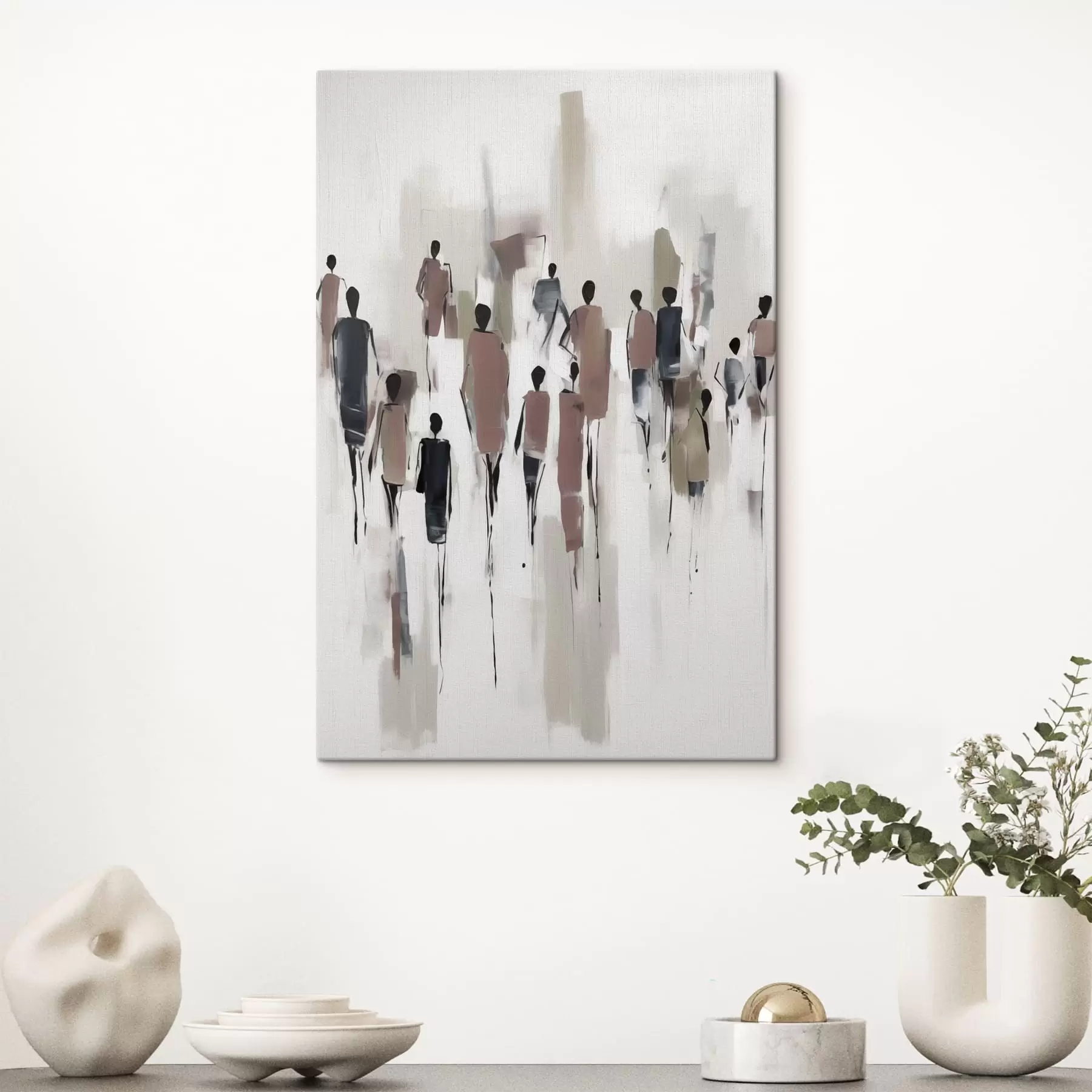 Pilt Abstraktsiooni inimeste rahvahulk s43485