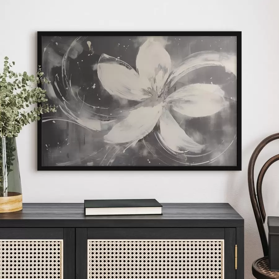 Fototapeedid Suur abstraktne lill f43222