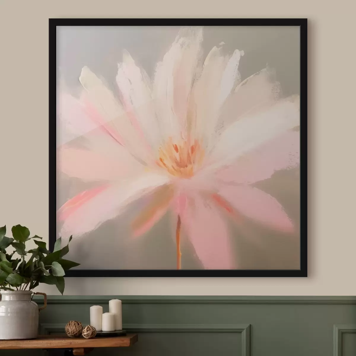 Plakat Roosa lill f43242