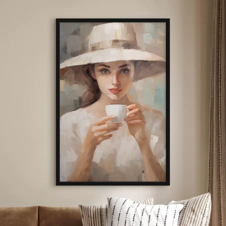 Fototapeedid Tüdruk vintage f43938