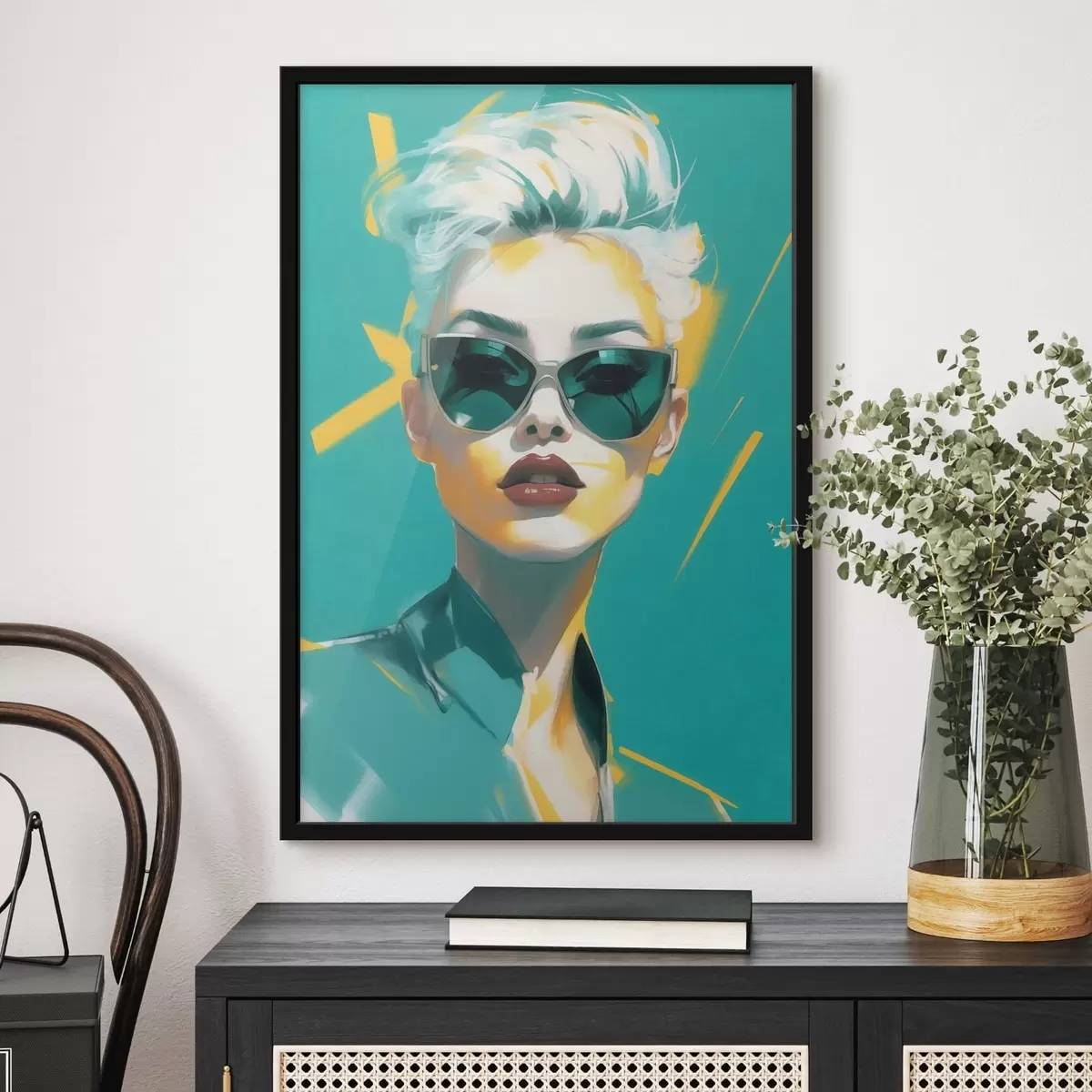 Plakat Fashion girl f43480