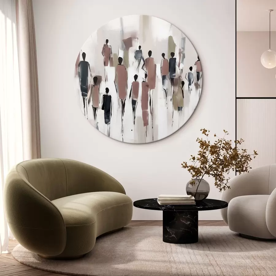 Pilt Abstraktsiooni inimeste rahvahulk r43485