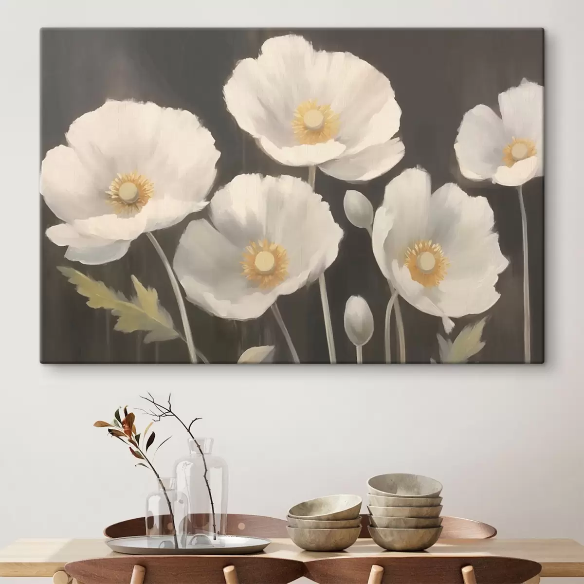 Pilt Valged lilled s43223