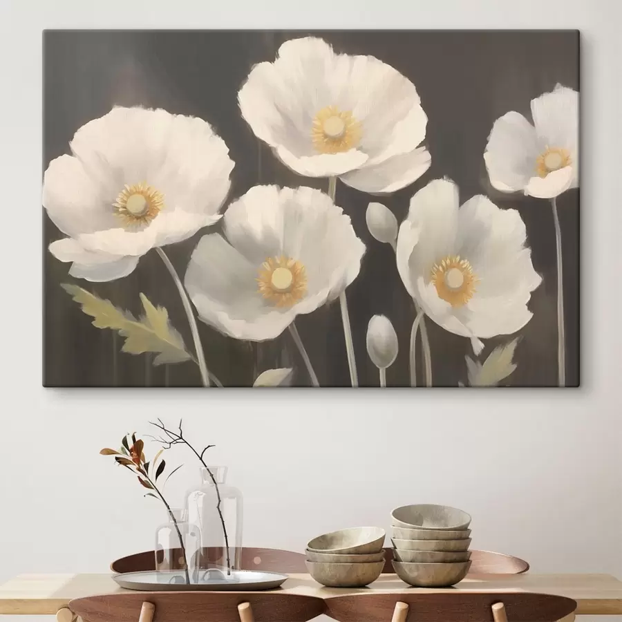 Pilt Valged lilled s43223