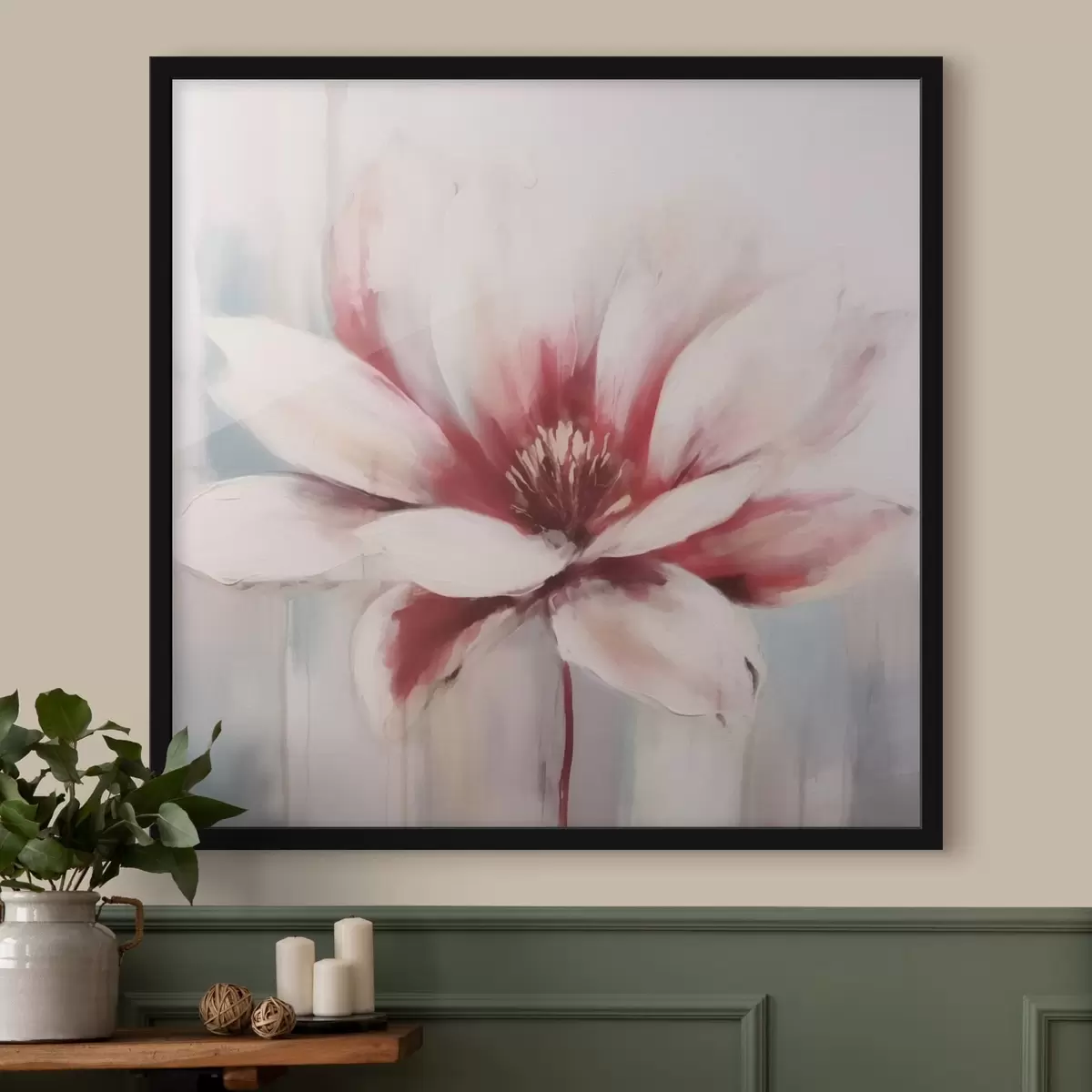 Plakat Roosa lill f43486