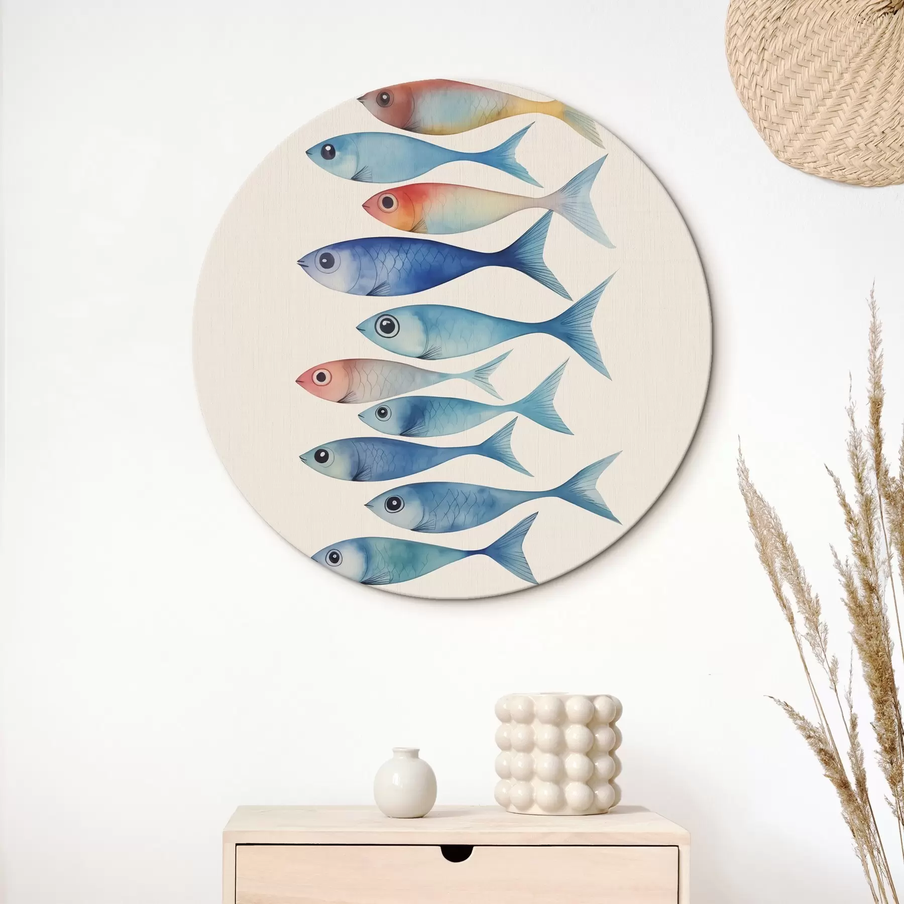 Pilt Kala minimalism imitatsioon akvarell r43960