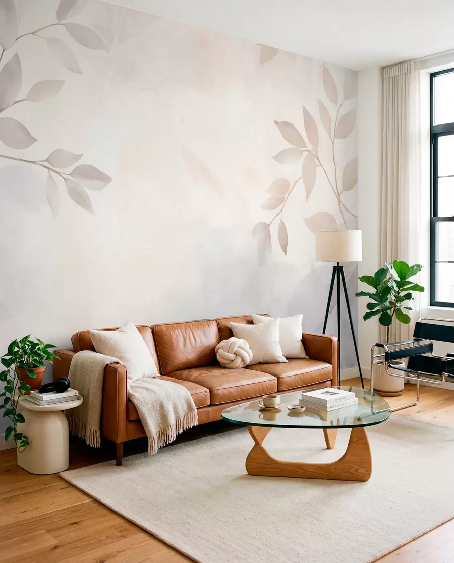 Fototapeedid Valguse lehed udus w08990