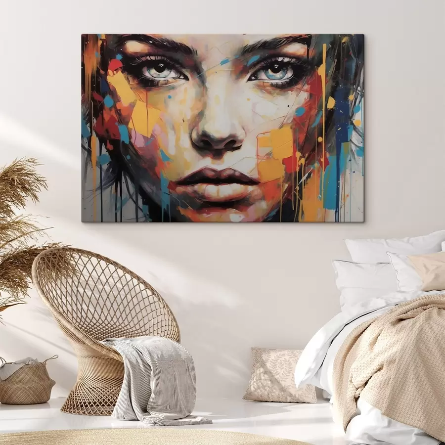 Pilt Portree värvilistes värvitoonides s43982