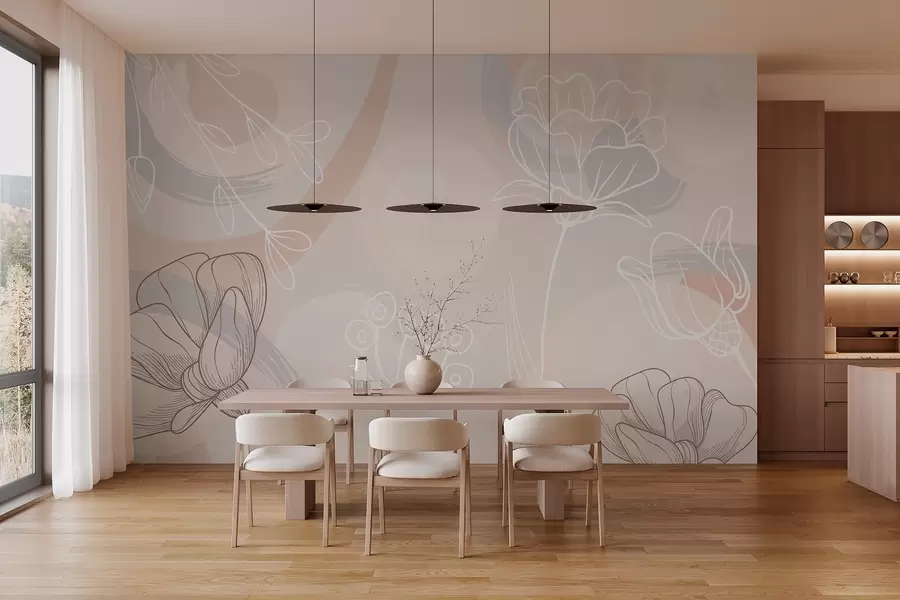 Fototapeedid Lillemustrid w03586