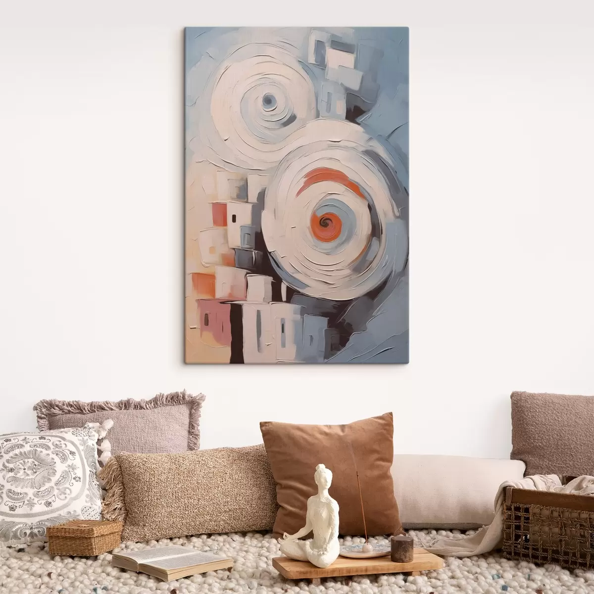 Pilt Abstraktsed linnamajad s44056