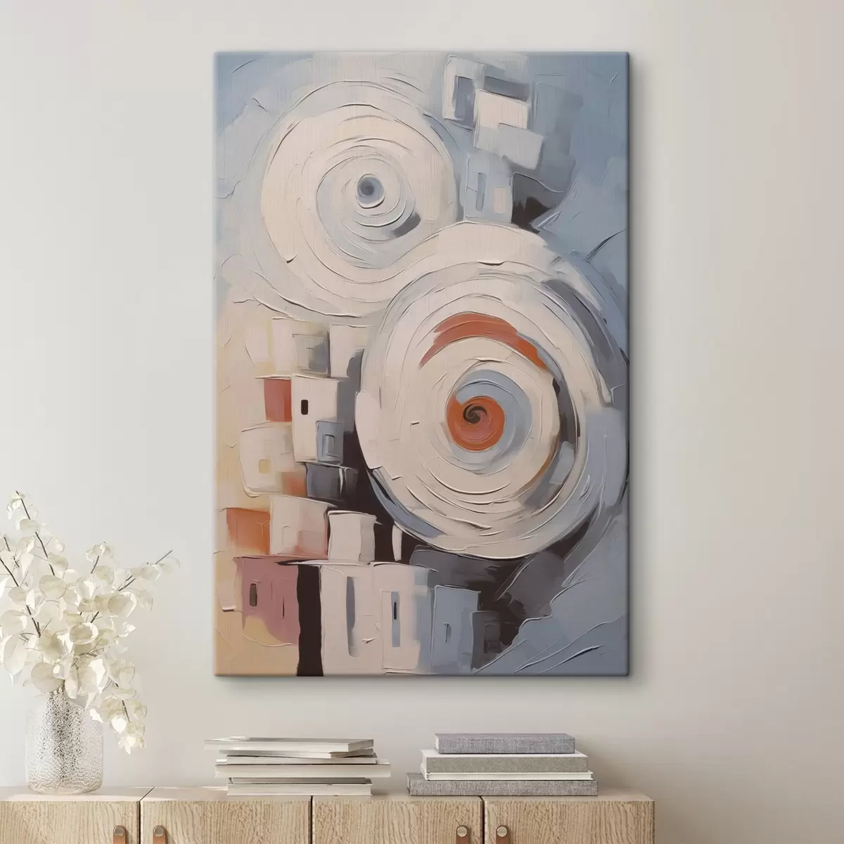 Pilt Abstraktsed linnamajad s44056