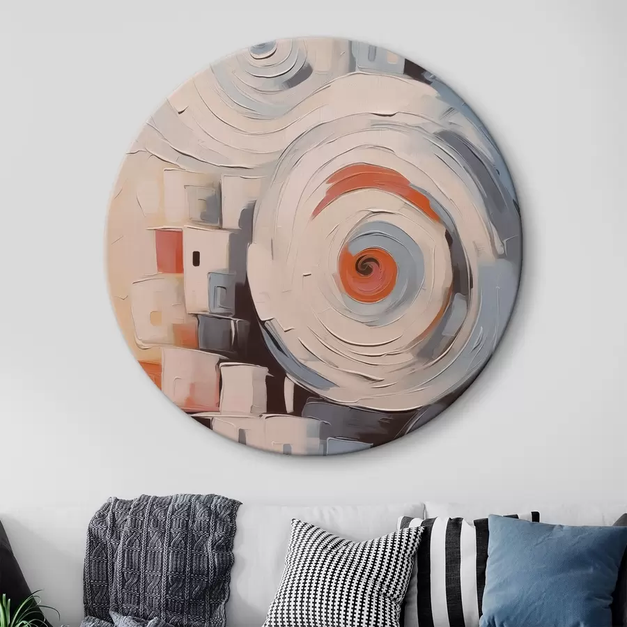 Pilt Abstraktsed linnamajad r44056