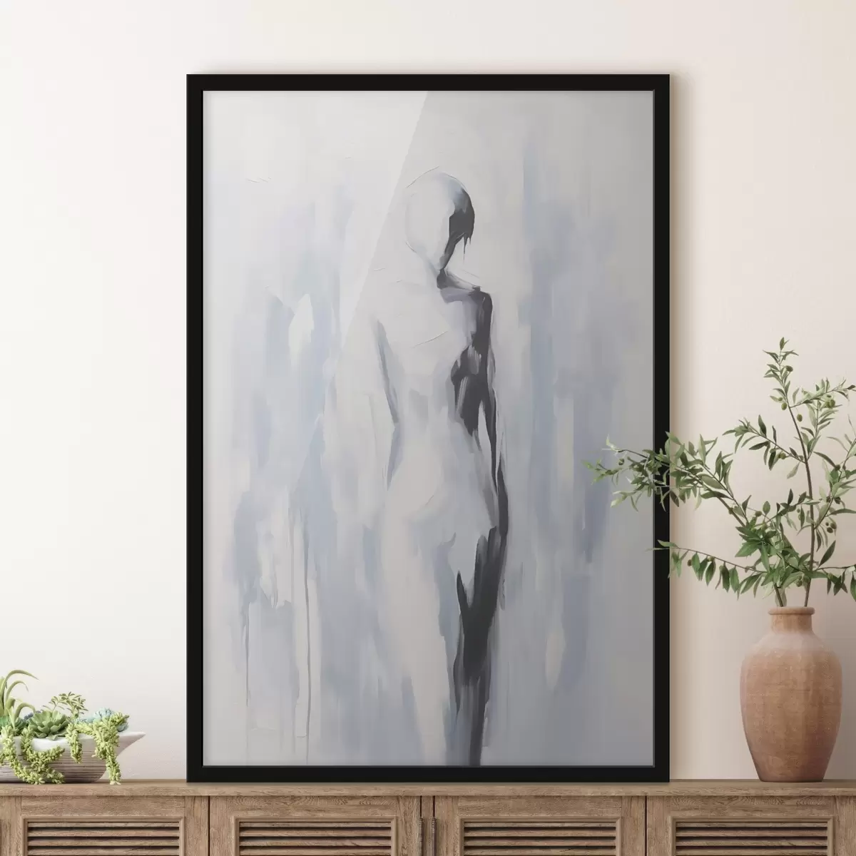 Plakat Abstraktne siluett f44049