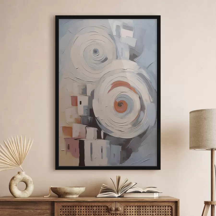 Fototapeedid Abstraktsed linnamajad f44056