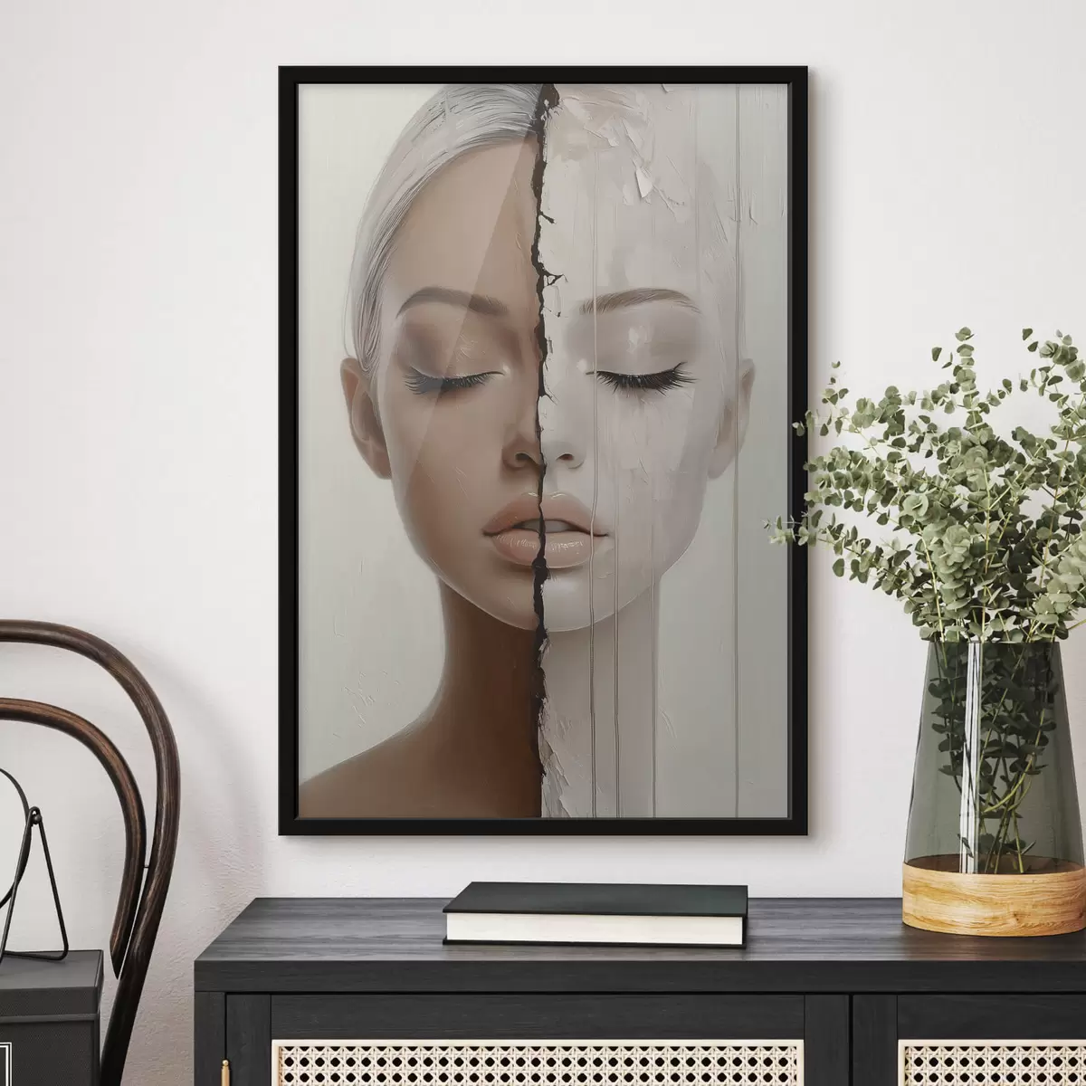 Plakat Naise portree f43972