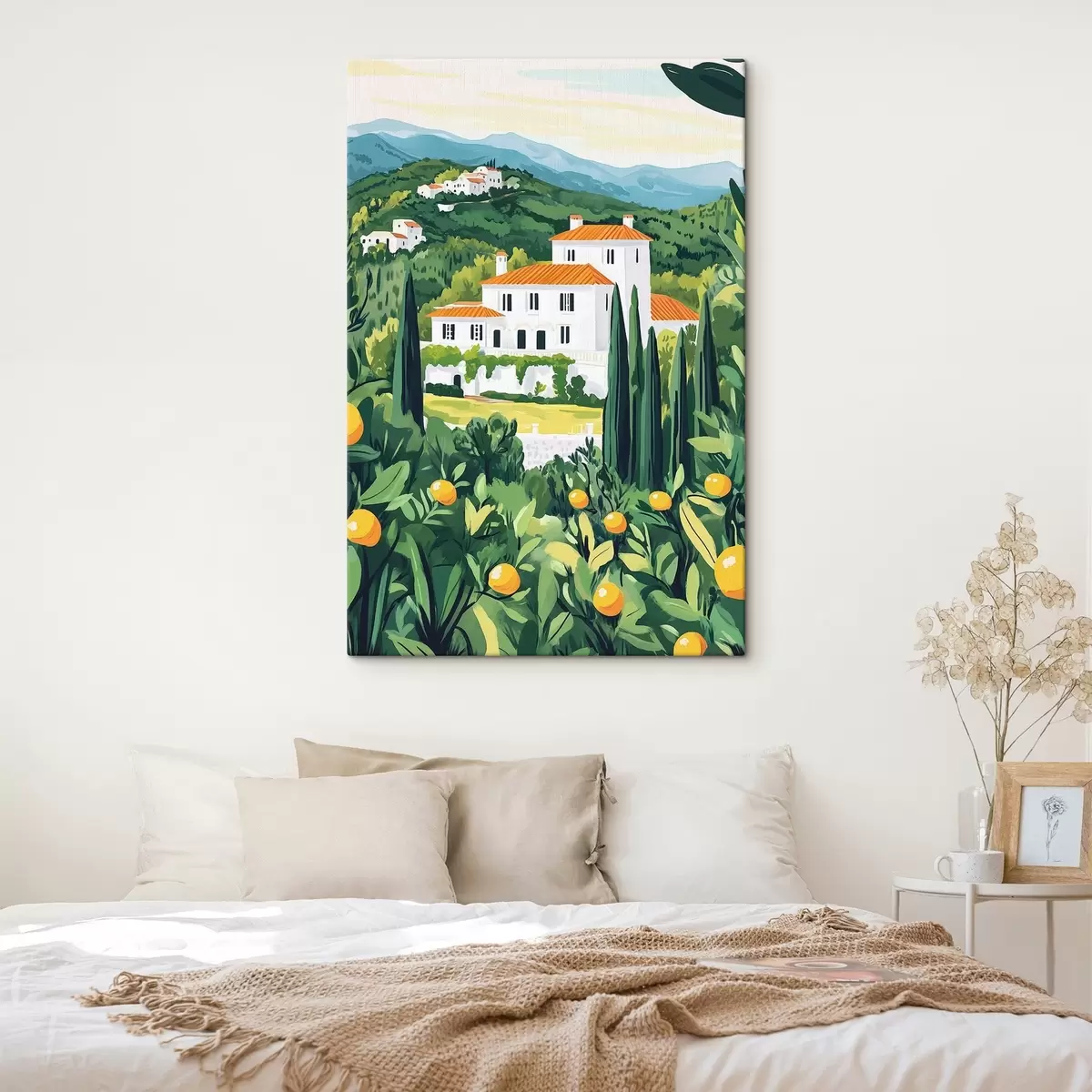 Pilt Suvine loodus, Vahemere, sidrunipuud, arhitektuuriline s44028