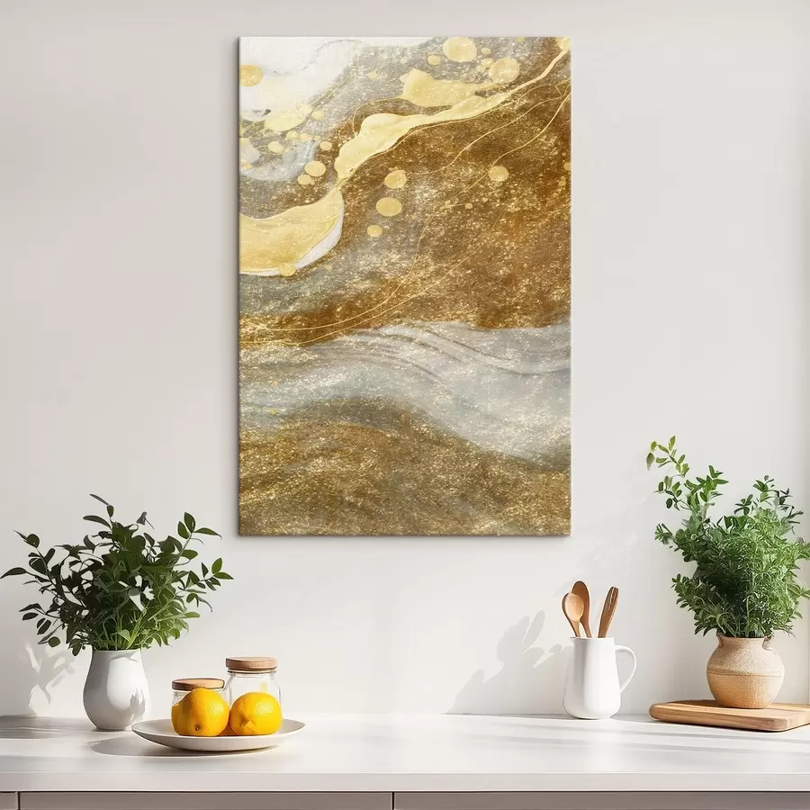 Pilt Abstraktne akvarell lained s44003