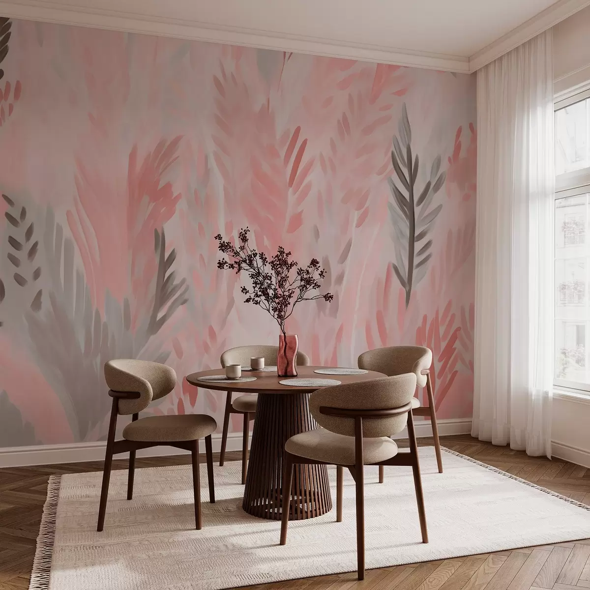 Fototapeedid Taimestik roosa toonid w03738v1