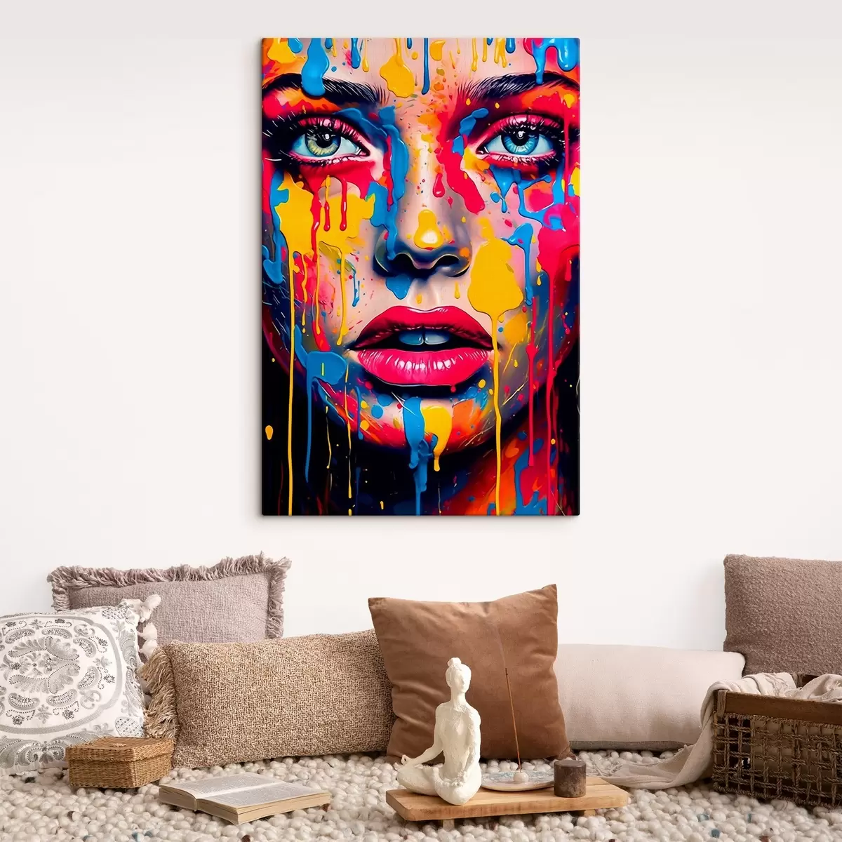 Pilt Nägu värvitud s44104