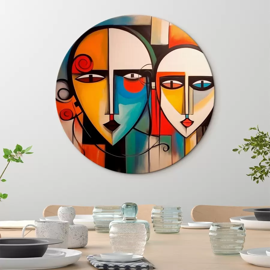 Pilt Abstraktsed näod r44118