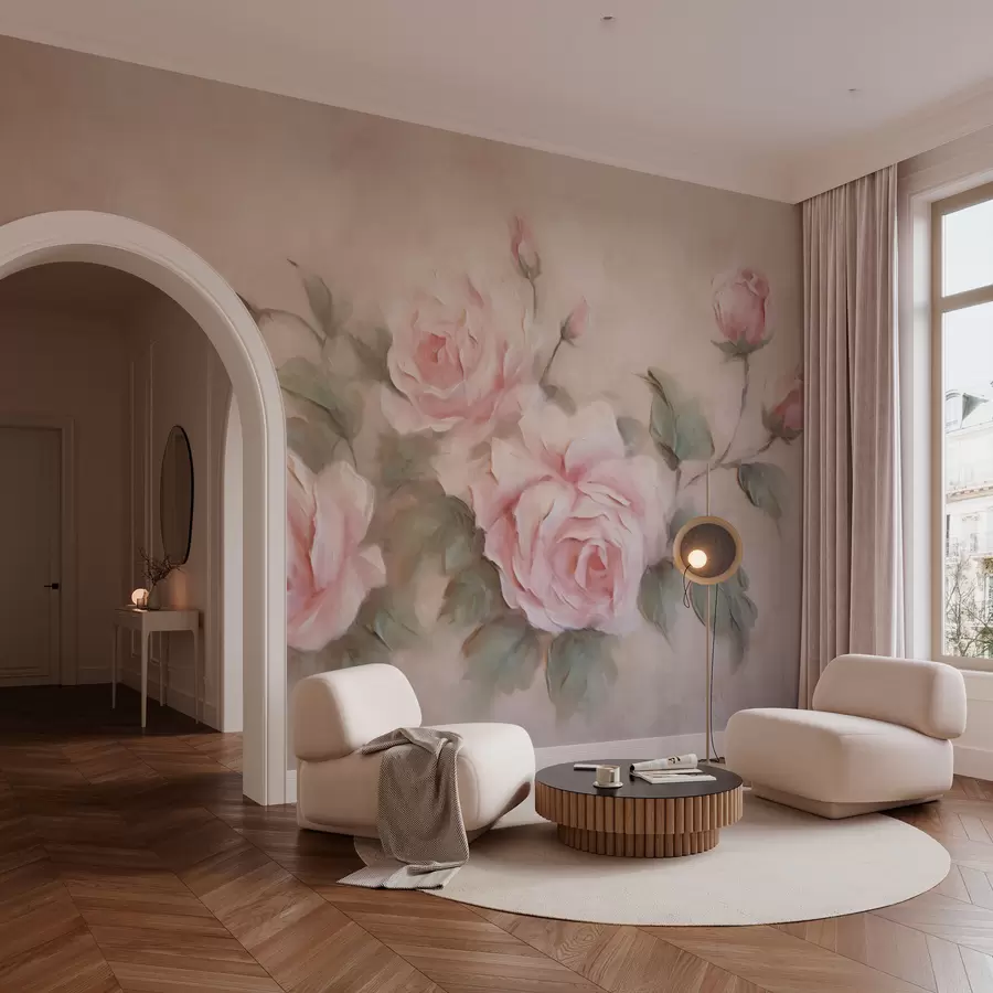 Fototapeedid Vintage lilled w03748