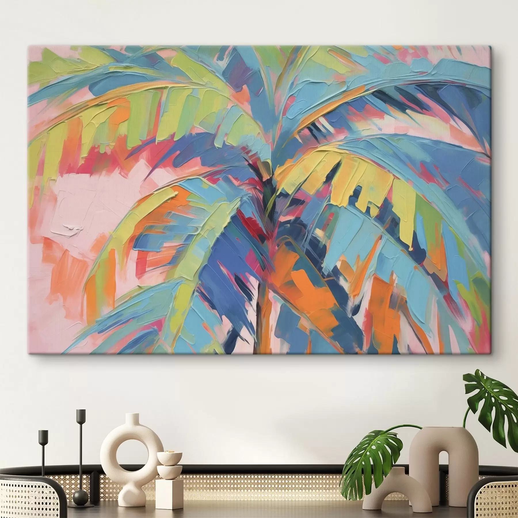 Fototapeedid Heledad palmilehed s44135