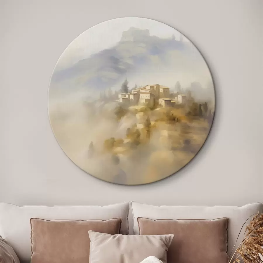 Pilt Küla mägede taustal r44127