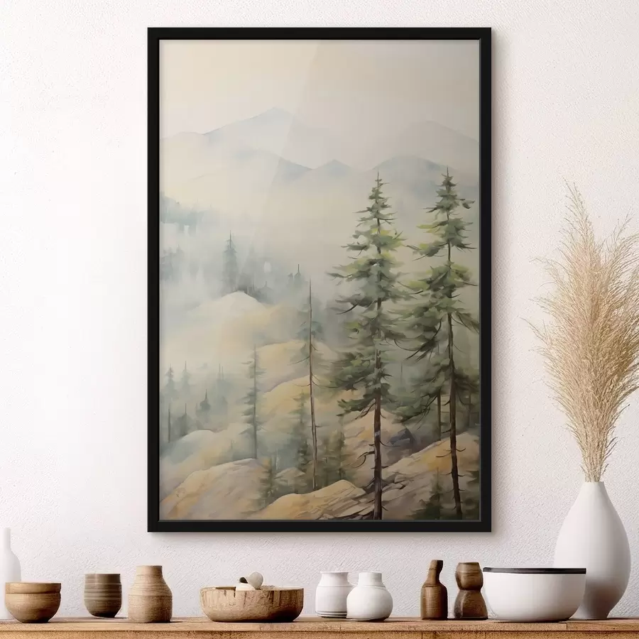 Fototapeedid Nad sõid mägede lähedal f44124