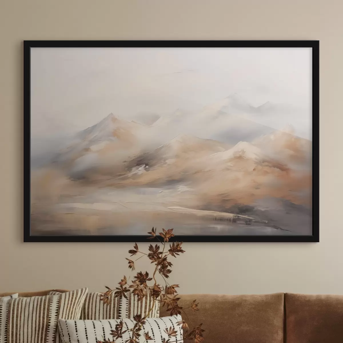 Plakat Mägede imitatsioonimaal f44125