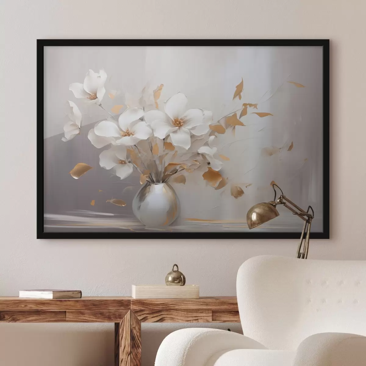 Plakat Lilled vaasis f44133