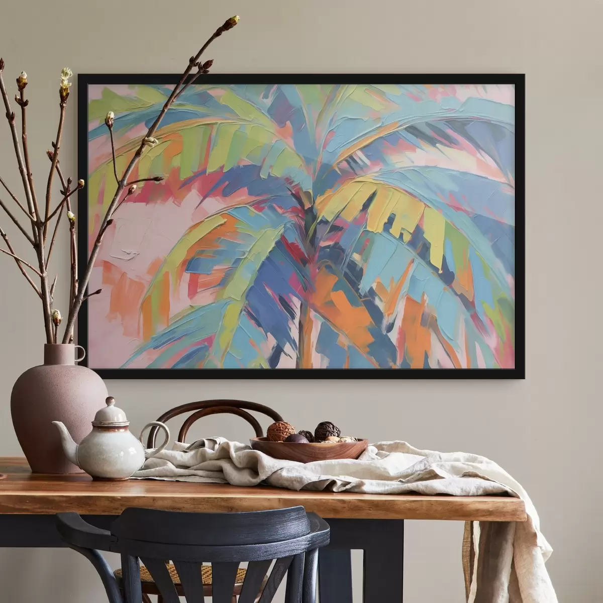 Plakat Heledad palmilehed f44135