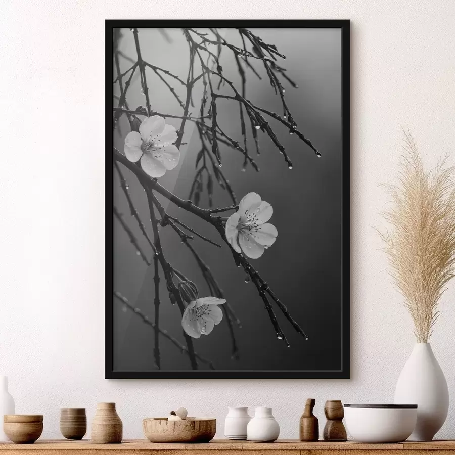 Fototapeedid Lilled okstel pärast vihma f44098