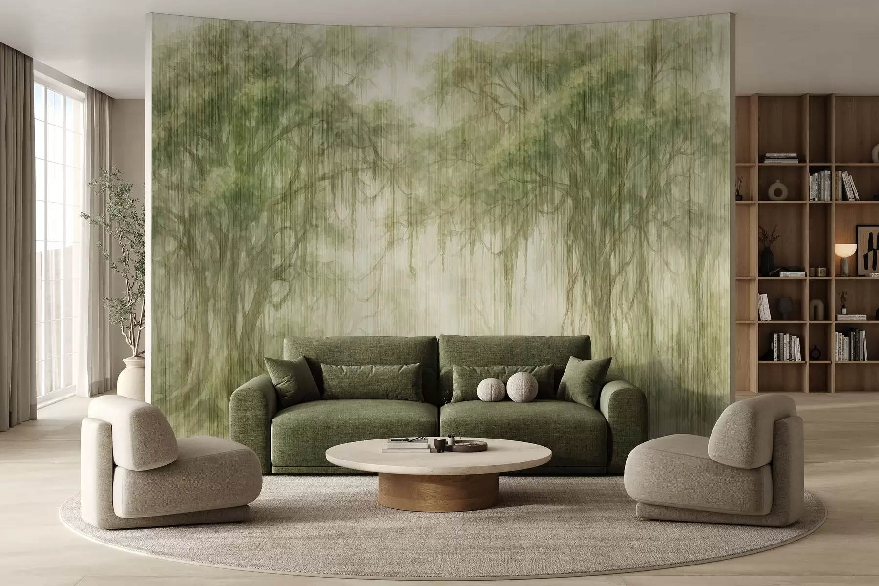 Fototapeedid Abstraktsed puud w03819