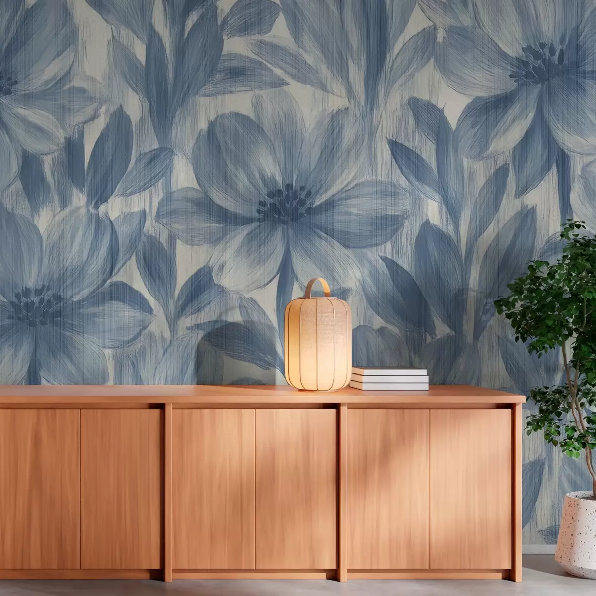 Fototapeedid Stiilsed akvarelllilled w03821