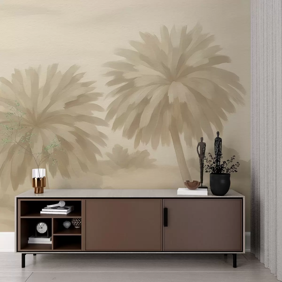 Fototapeedid Akvarellmaastik w03824v1