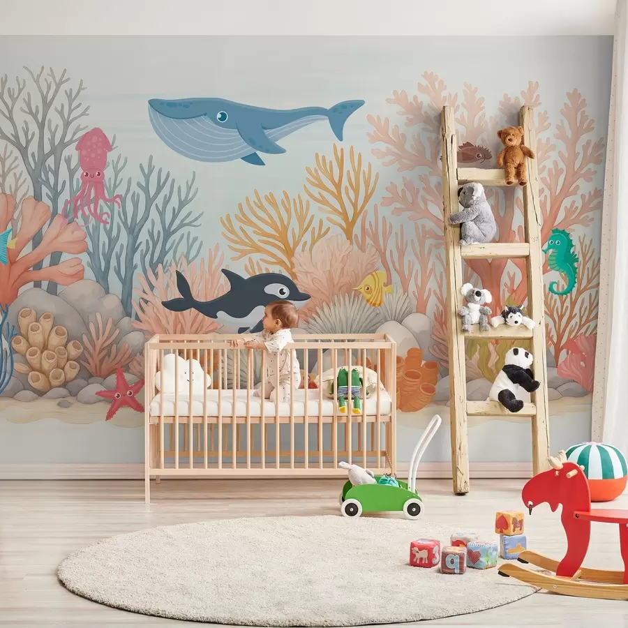 Fototapeedid Akvarell mereelanikud w03828