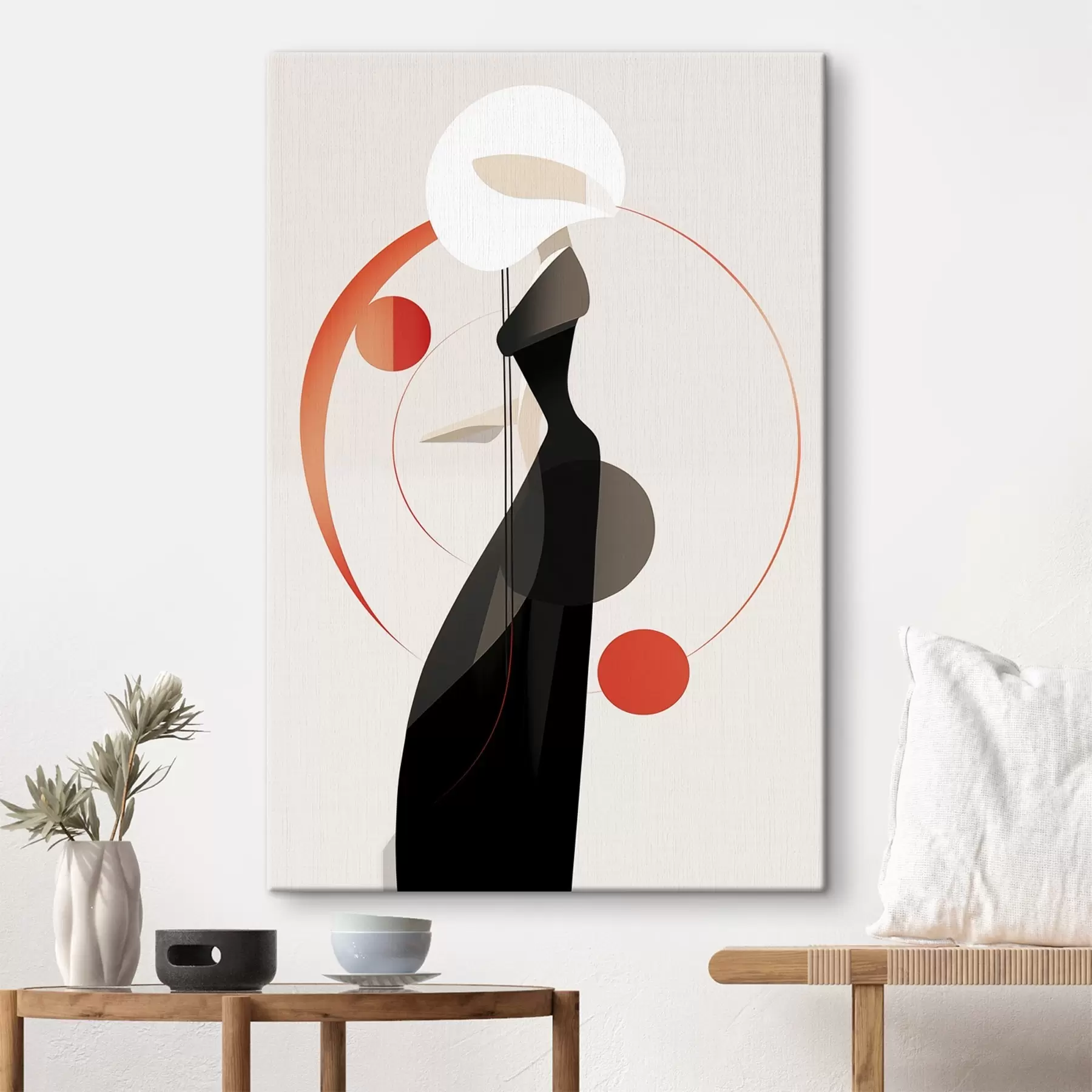 Pilt Siluett valguse tantsus s44208