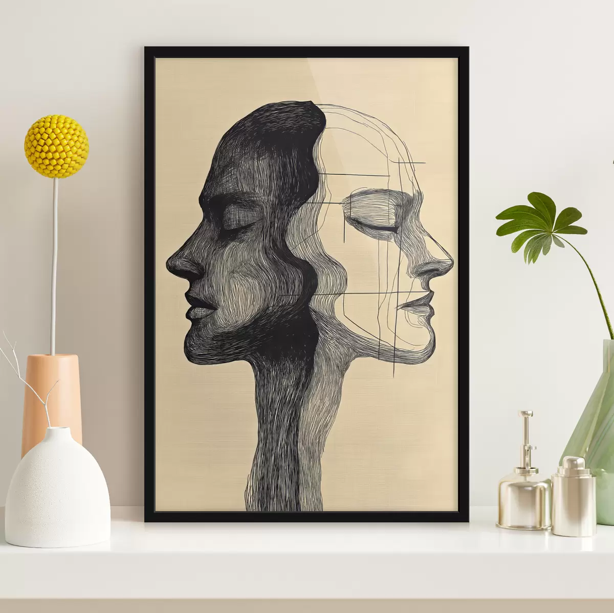 Plakat Põhjatuled üle mägede f44175