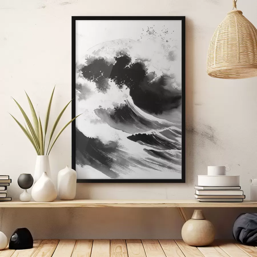 Pilt Must päike f44176