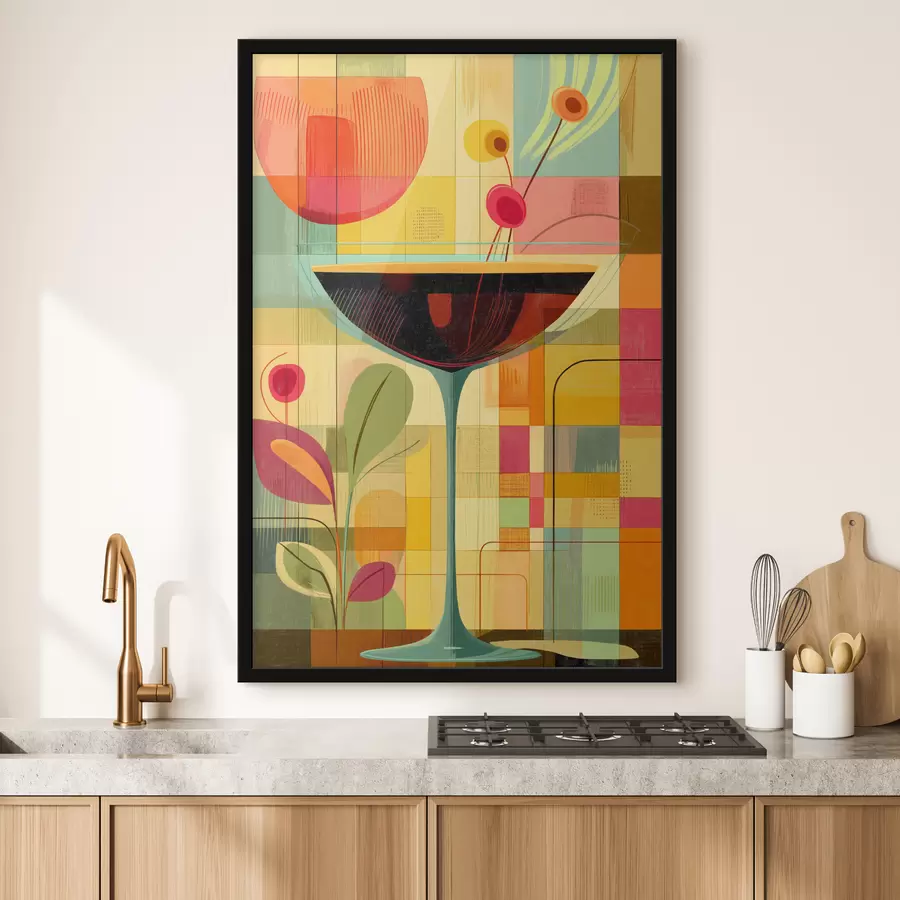 Fototapeedid Geomeetriline harmoonia f44177