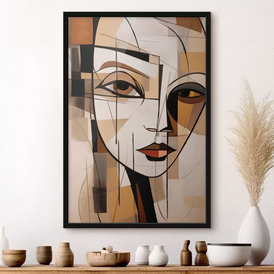 Fototapeedid Abstraktsiooni kaks nägu f44201