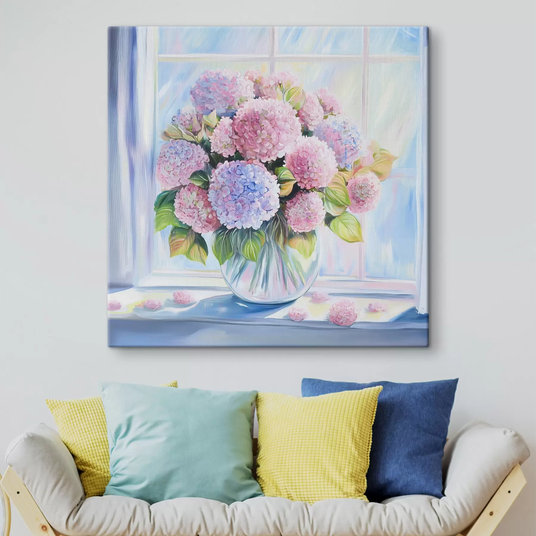 Fototapeedid Lillekimp aknal s44210