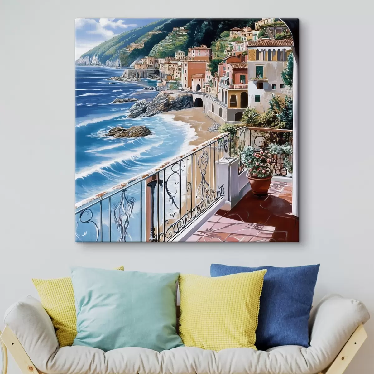 Pilt Linn mere ääres s44220