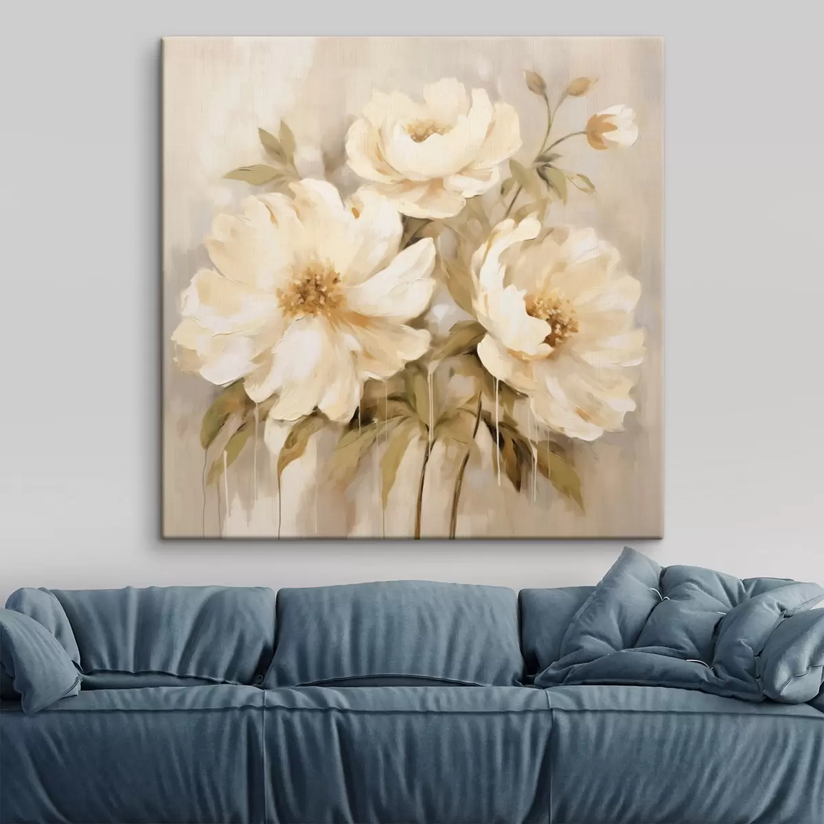 Pilt Valge kroonlehtedega lilleline kooslus s44043