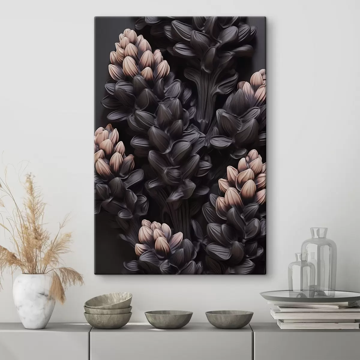 Pilt Tumedad lilled s44296