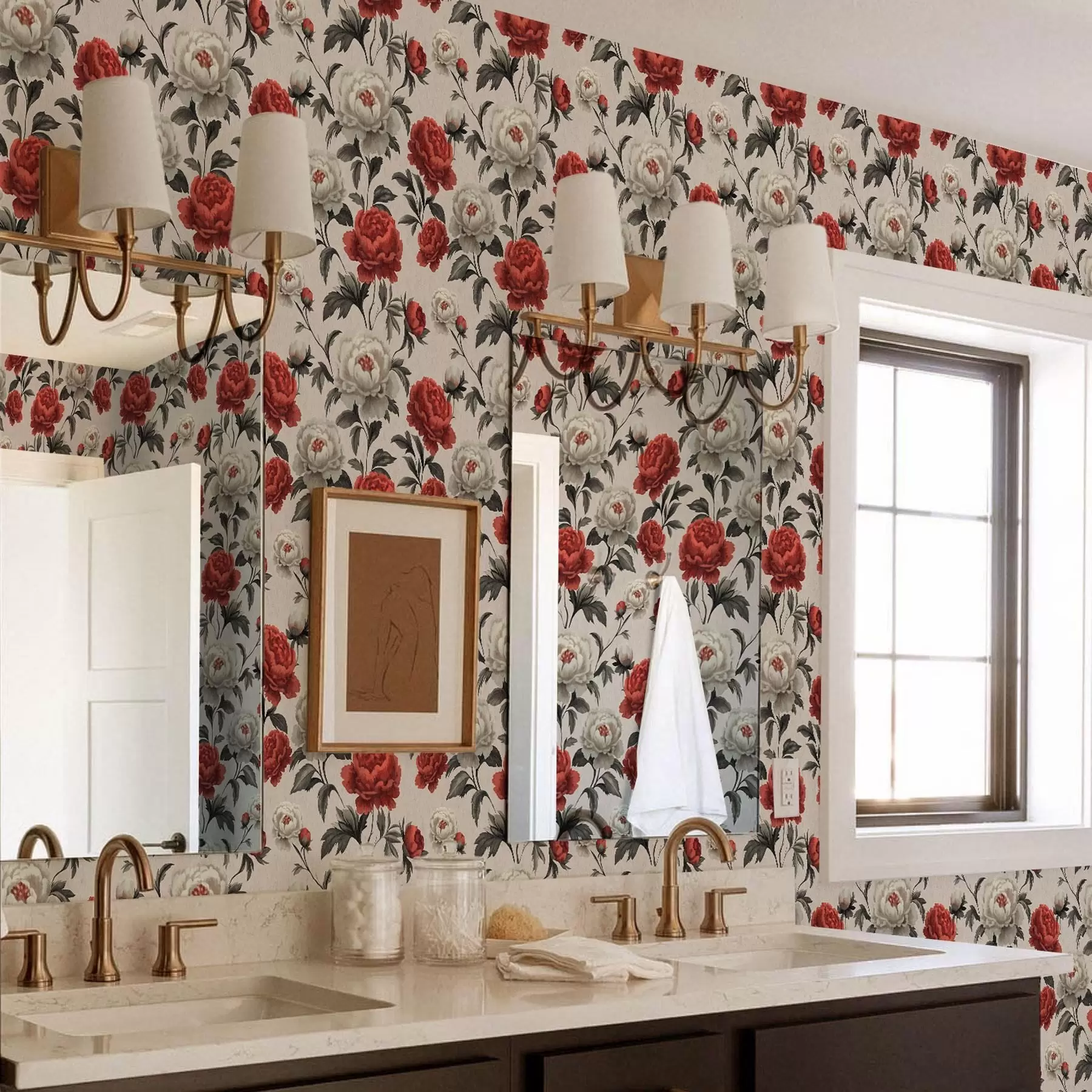 Fototapeedid Ploomid retro stiilis beežil taustal a00107