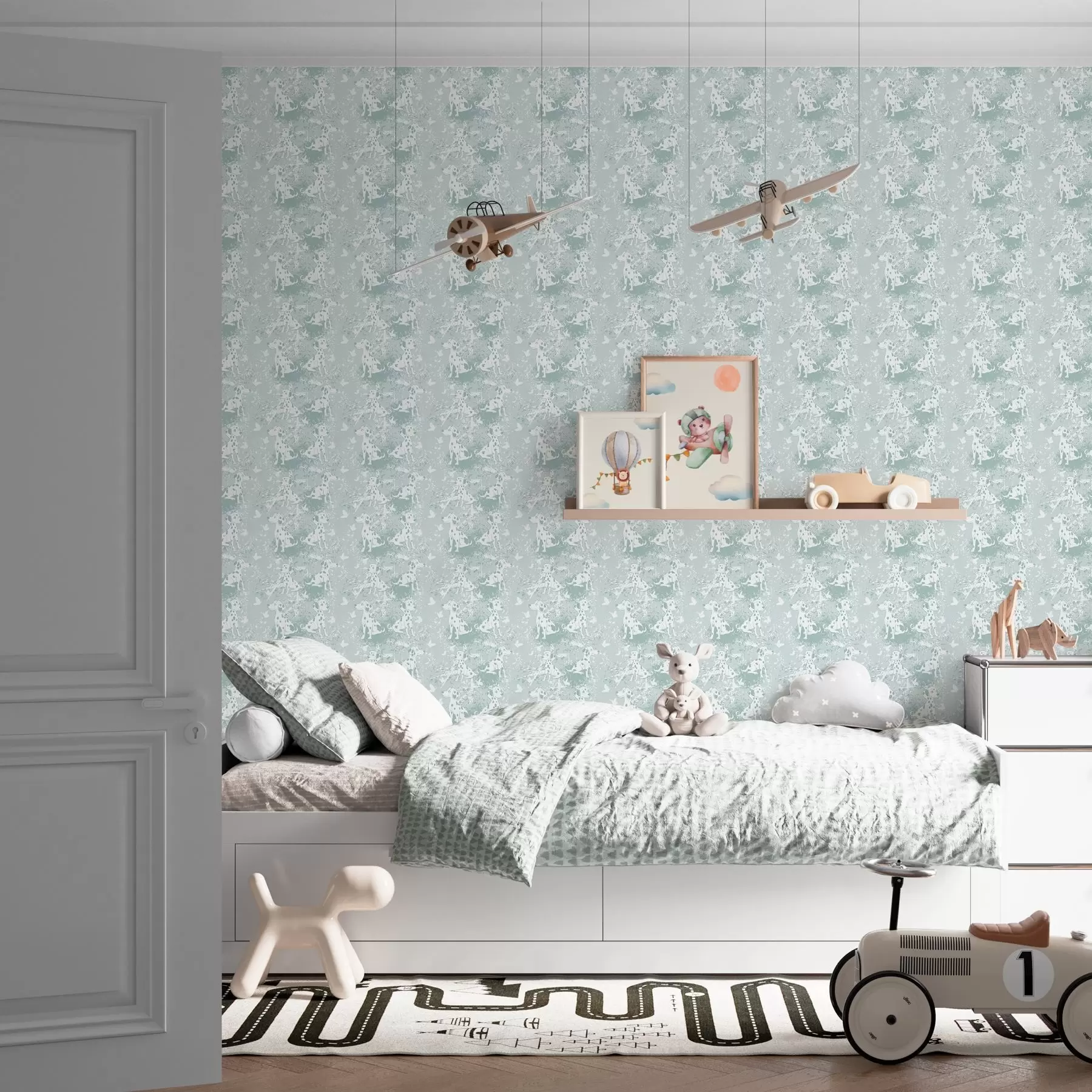 Fototapeedid Rõõmsad dalmaadid a00122v2