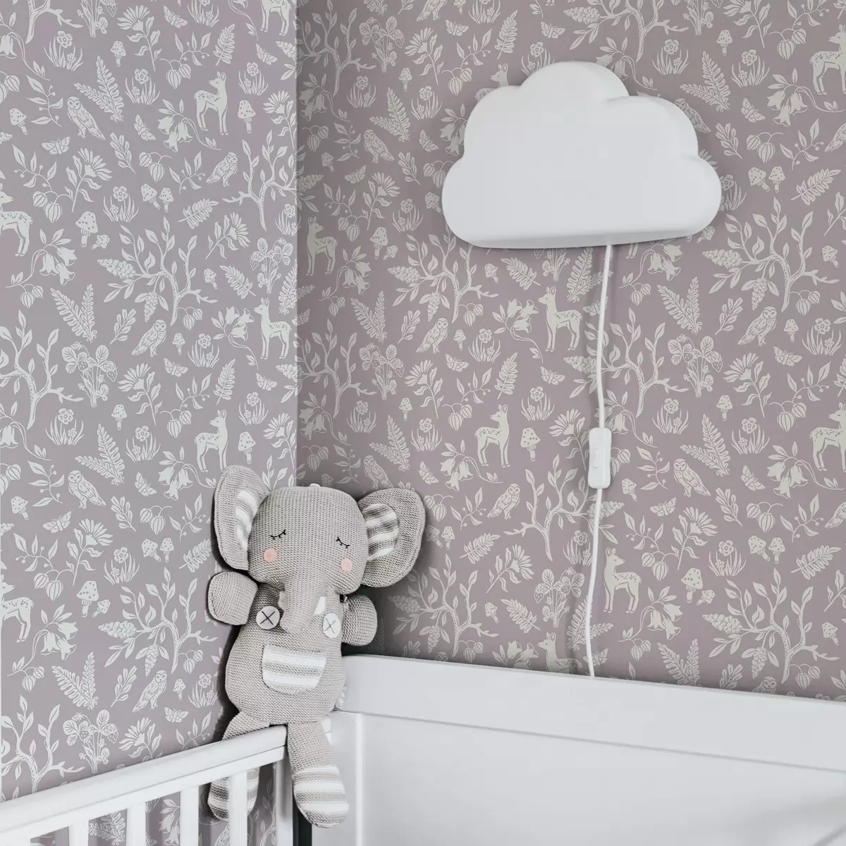 Tapeet Skandinaavia miniloomad koos taimedega a00149v1